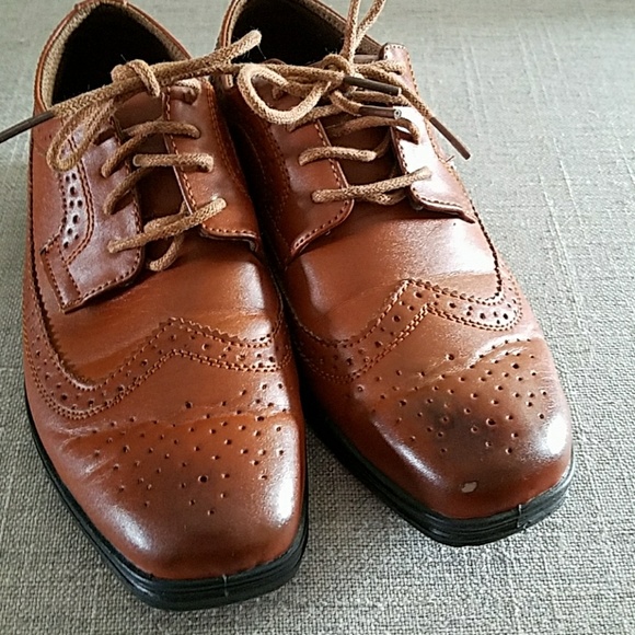deer stags boys dress shoes